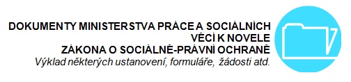 Dokumenty k novele zákona o SPOD